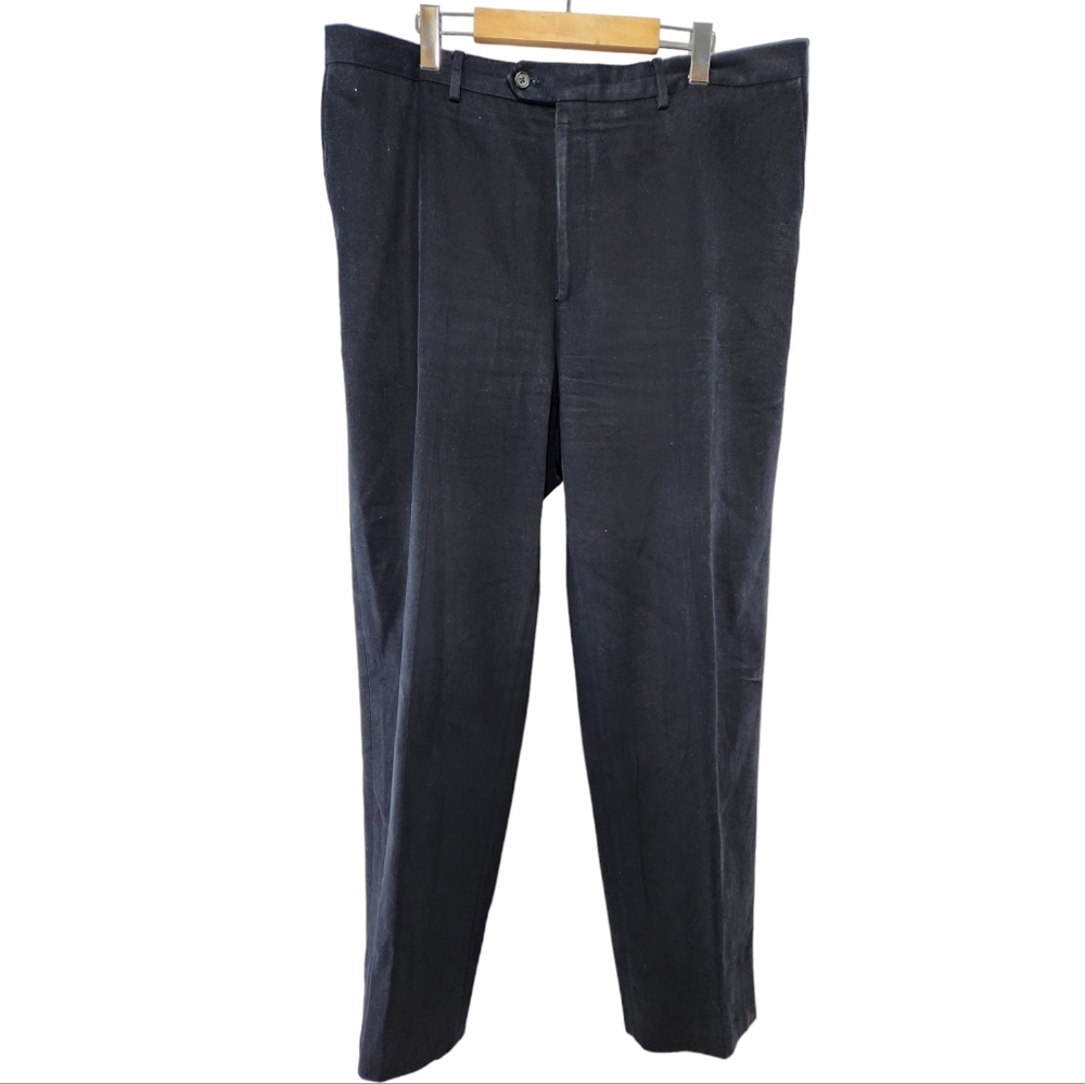 PAL ZILERI ABITO PRIVATO SU MISURA Pants Hand Made Italy Nave Blue 58 EU 42 US